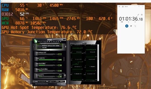 PNY GeForce RTX 4090 24GB XLR8_Stress_IC