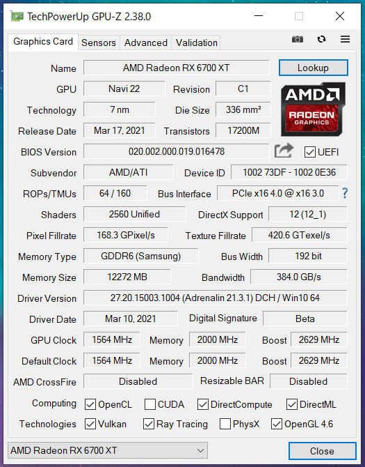 Radeon RX 6700 XT Reference_GPU-Z (1)