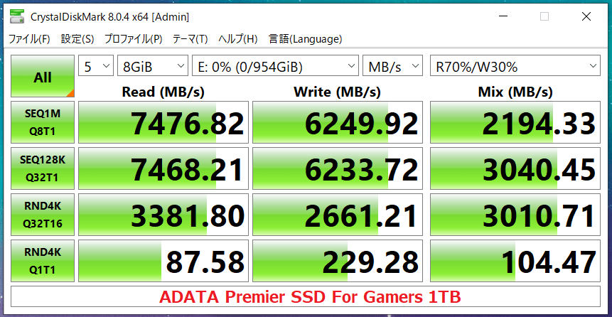 ADATA Premier SSD For Gamers 1TB_CDM8