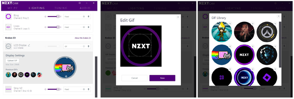 NZXT KRAKEN Z3_Gif-animation