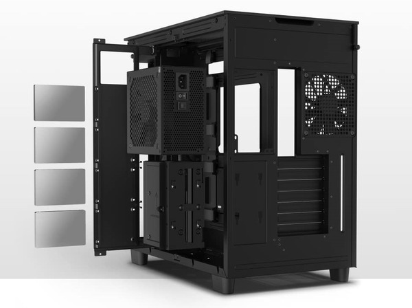 NZXT H9_side-cable