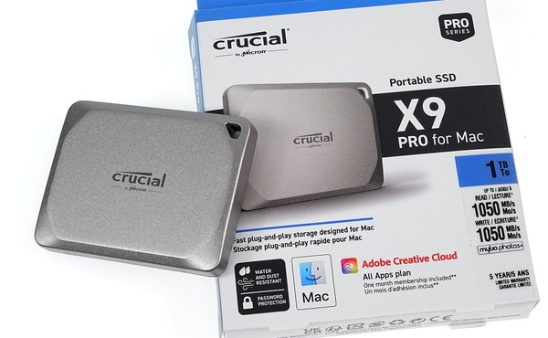 Crucial X9 Pro Portable SSD 1TB For Mac