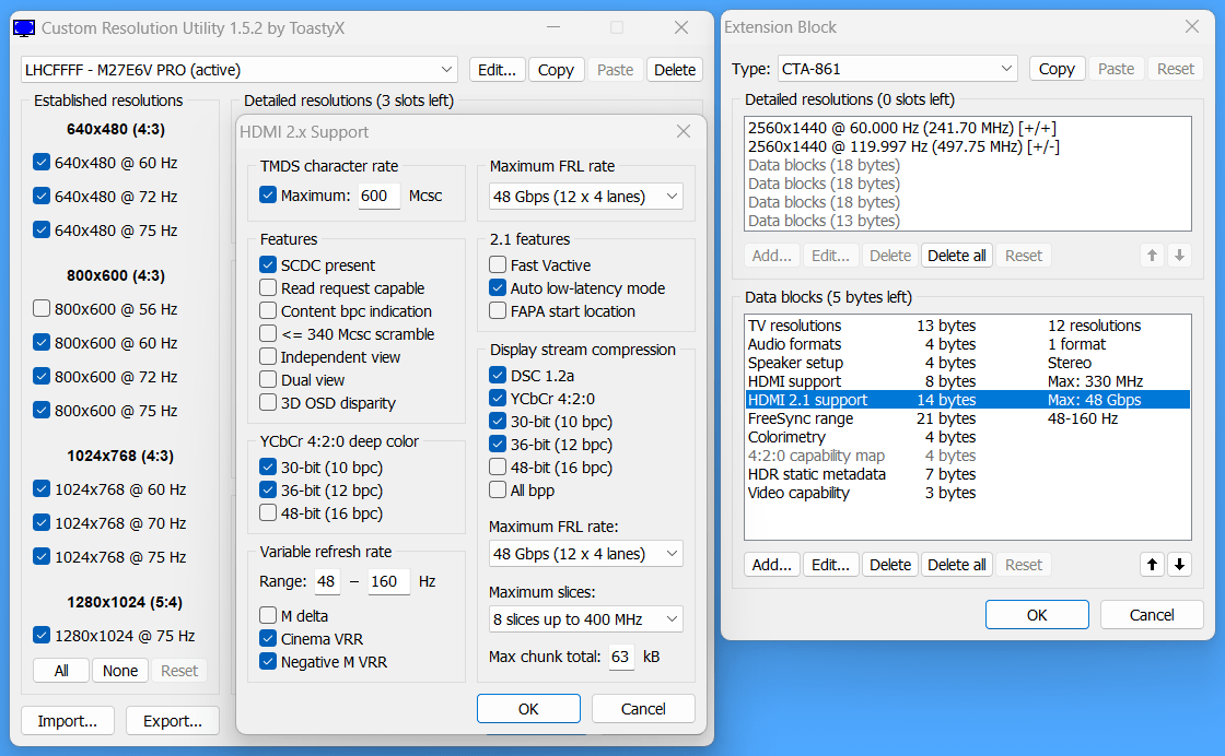 Titan Army M27E6V-PRO_HDMI2.1-Spec