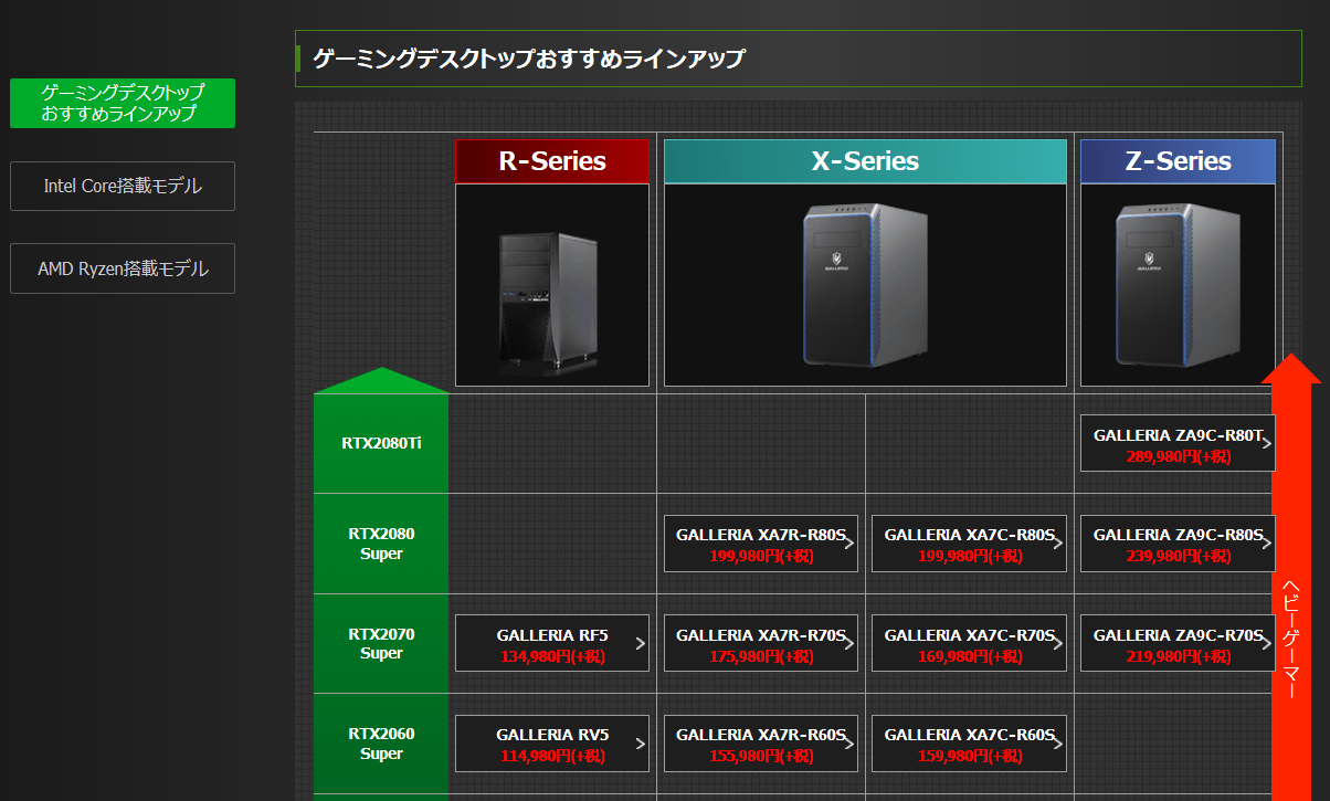 GALLERIA_gaming-desktop