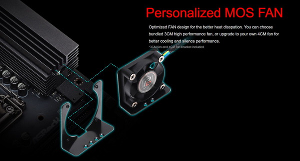 ASRock Personalized MOS FAN
