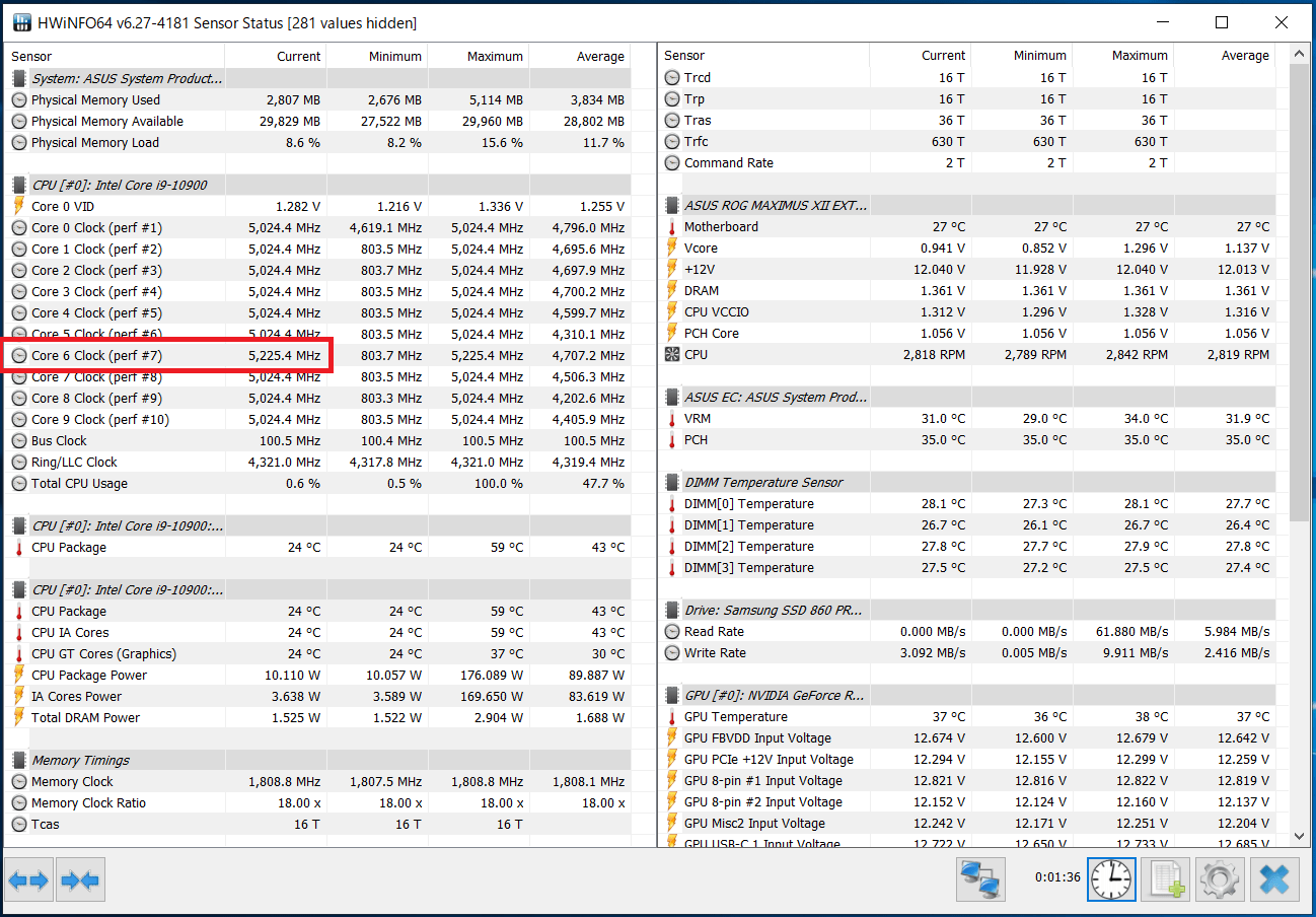 Intel Core i9 10900_Boost-Clock_Single