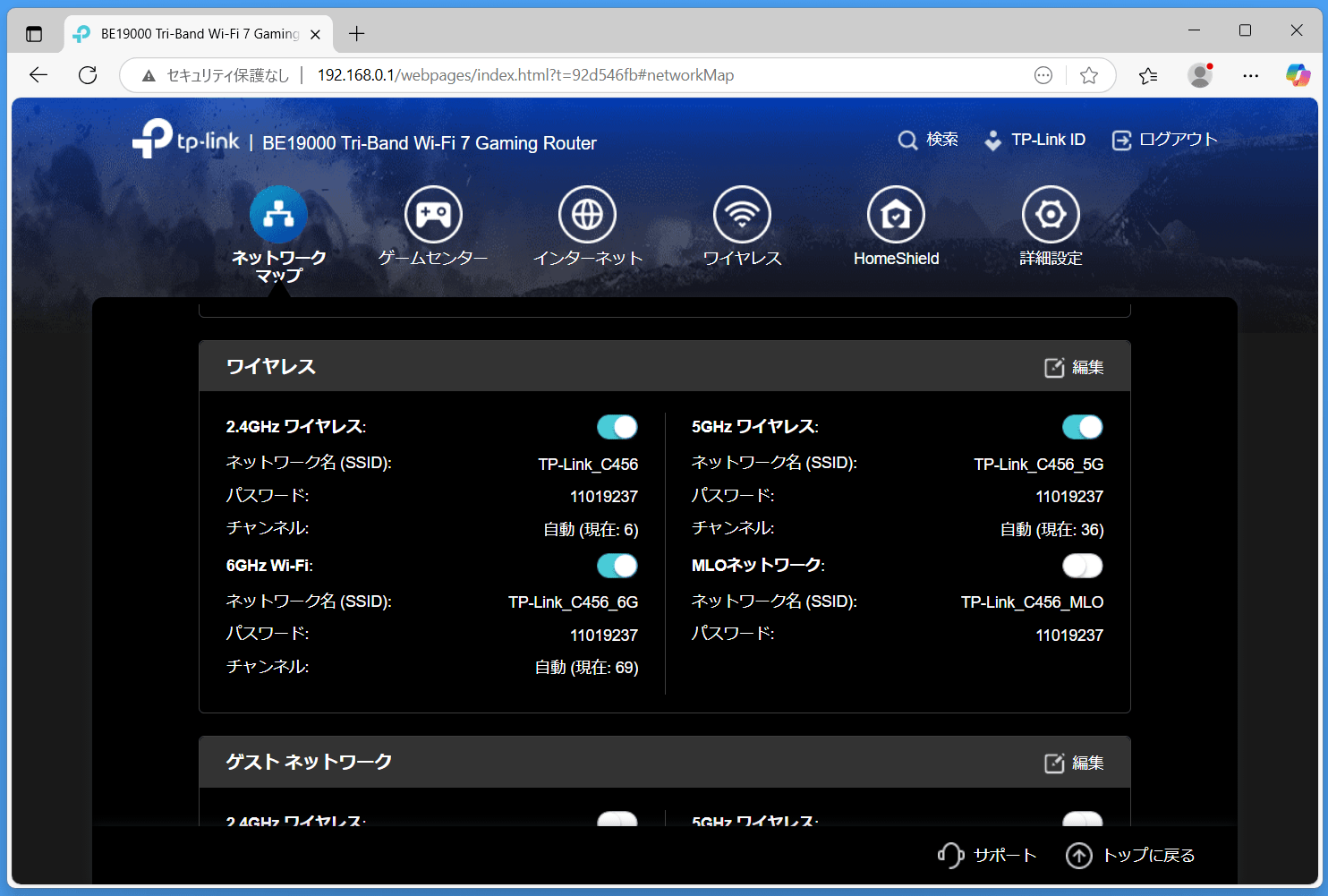 TP-Link Archer GE800_settings_3_network-map (2)