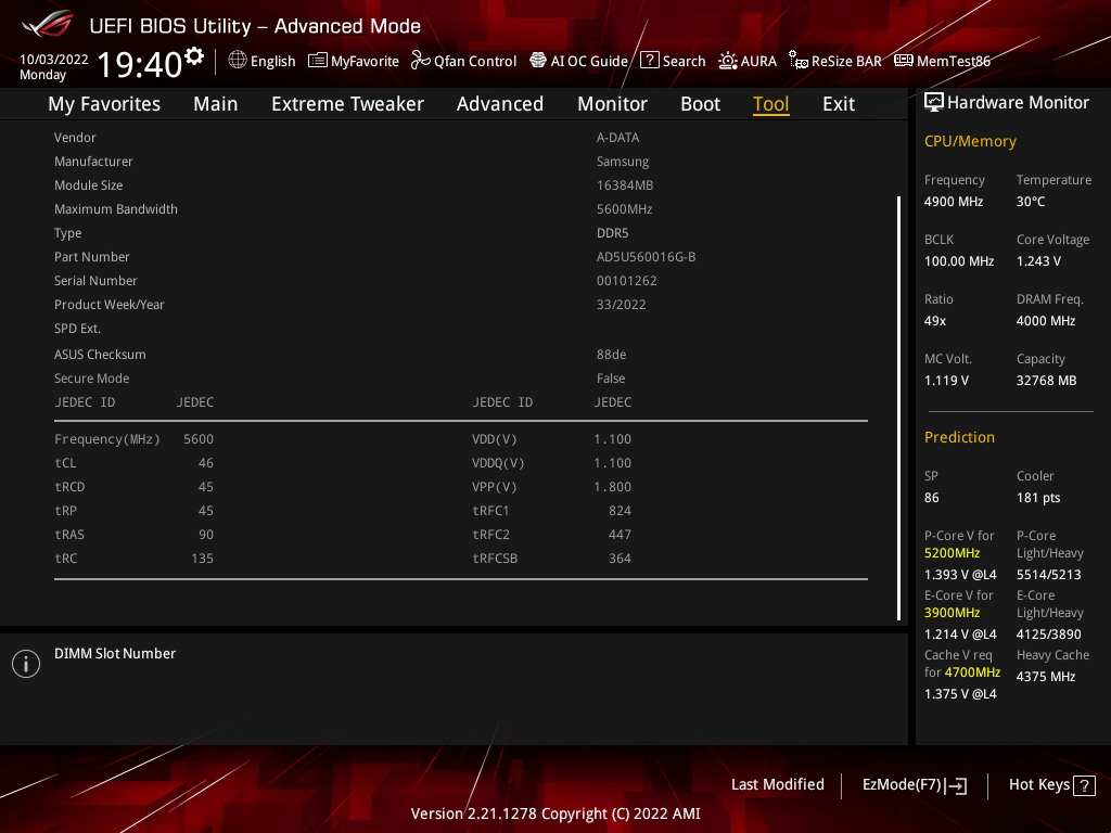 ADATA AD5U560016G-DT_Profile