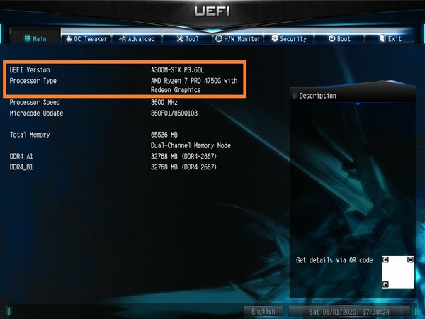 AMD Ryzen 7 PRO 4750G_Deskmini A300_BIOS_3