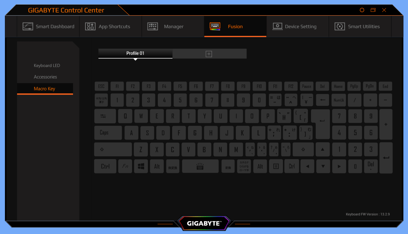 GIGABYTE AERO 15 OLED_CC_Keyboard_function (2)