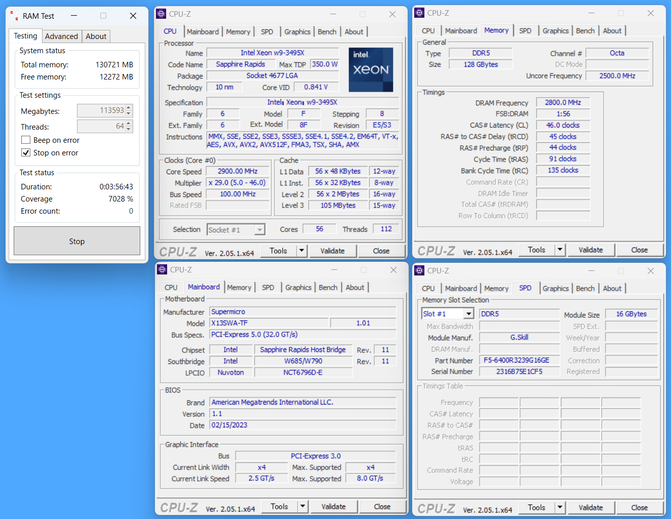 Supermicro X13SWA-TF_3495X_GS_16Gx8_5600C46_RT