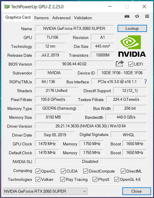 Palit GeForce RTX 2060 SUPER DUAL_GPU-Z (1)