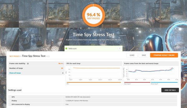 NVIDIA RTX 4000 SFF Ada_Stress_TS