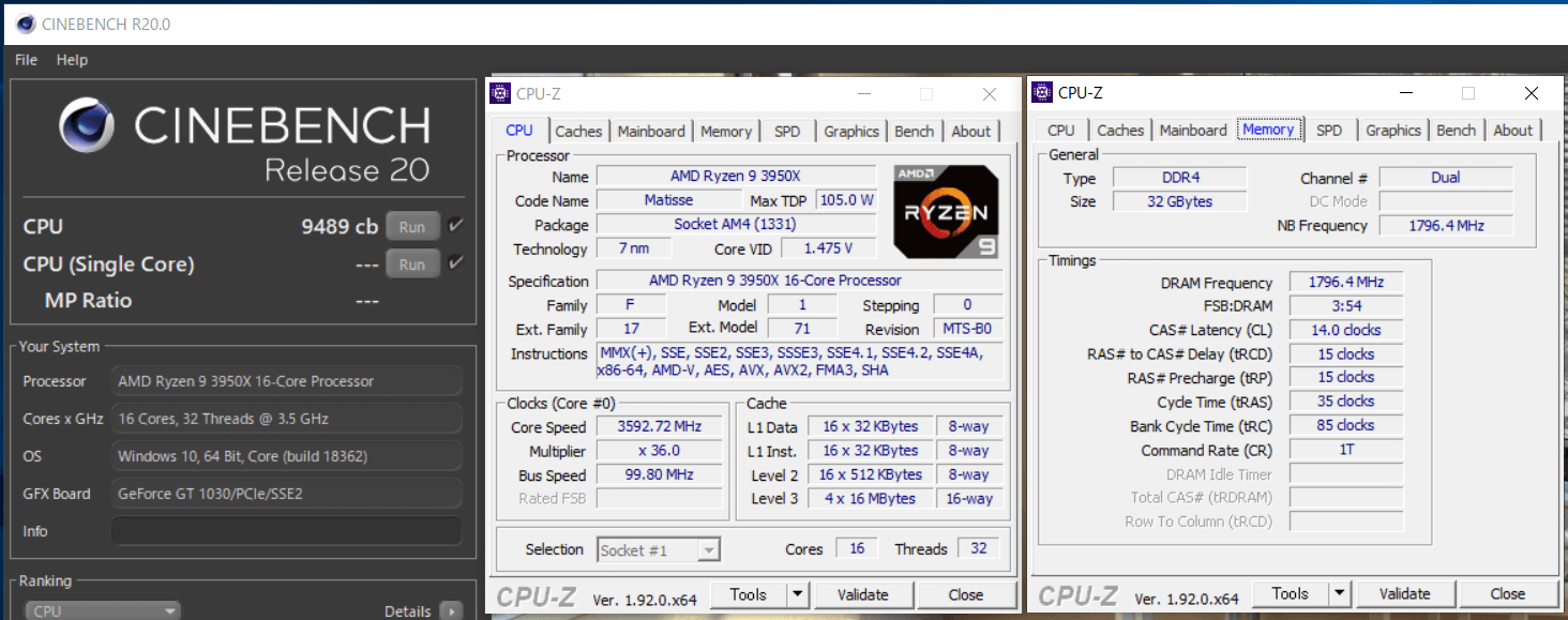 ASRock B550 Taichi_OC Test_CinebenchR20