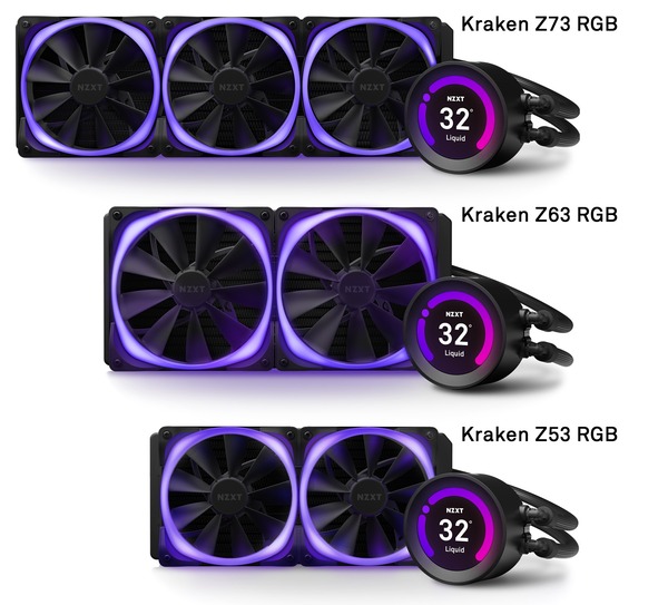 NZXT Kraken Z-3 RGB Black