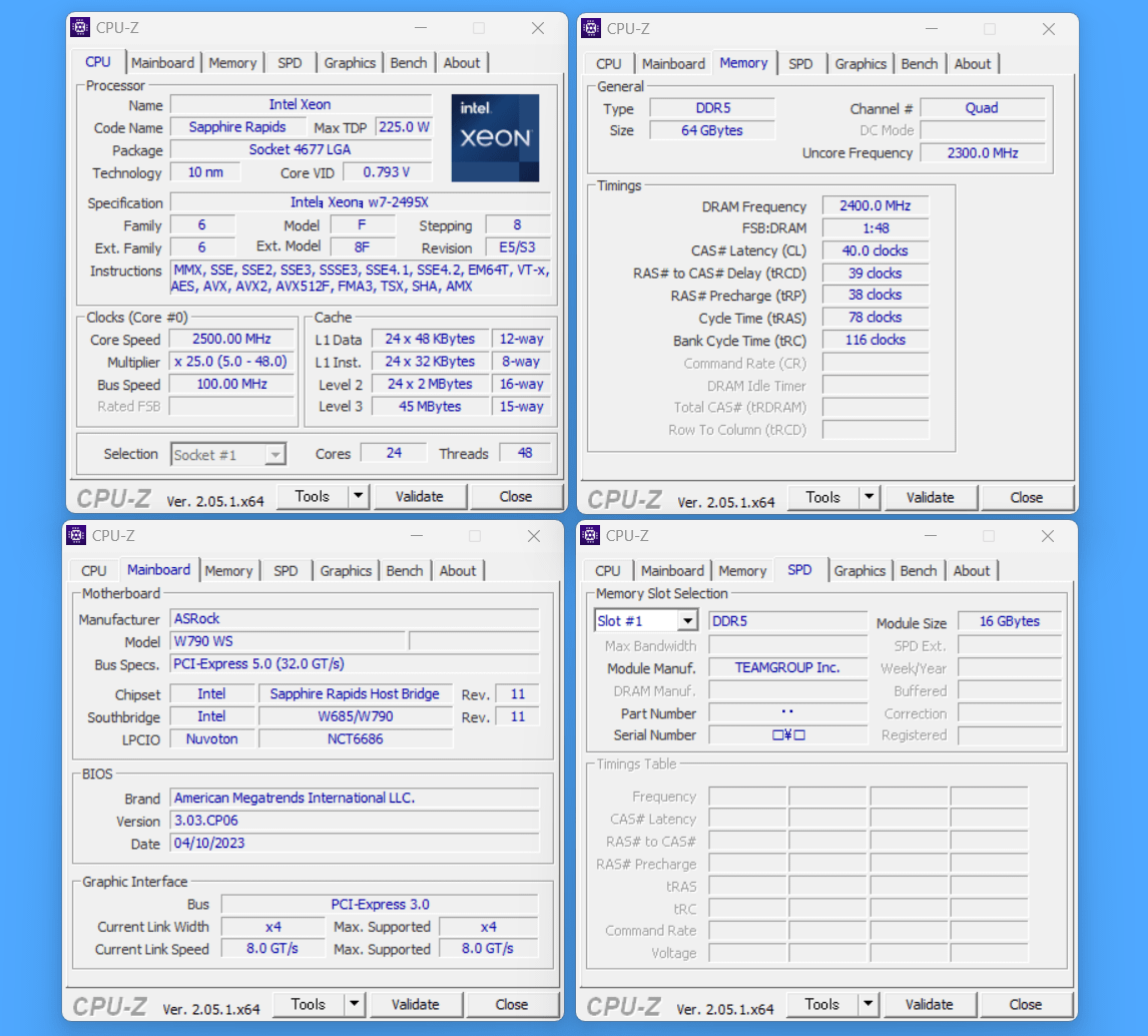 Team DDR5 R-DIMM TE16GFREV2MH_2495X_def
