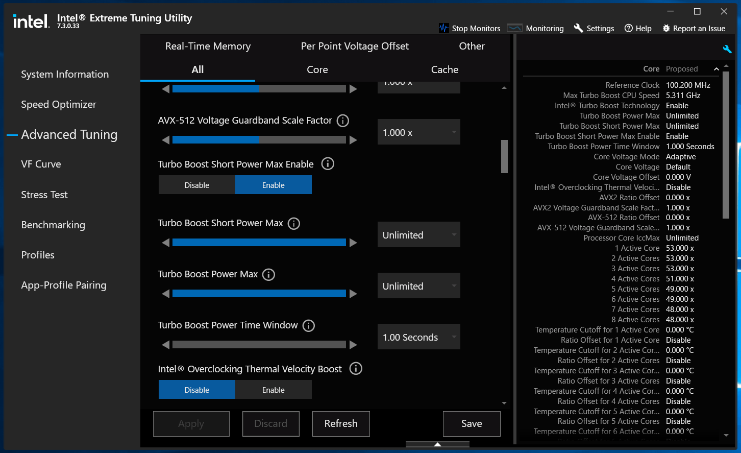 ASUS ROG STRIX Z590-I GAMING WIFI_Core i9 11900K_TDP