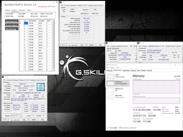 G.Skill Trident Z for CoffeeLake-S (1)