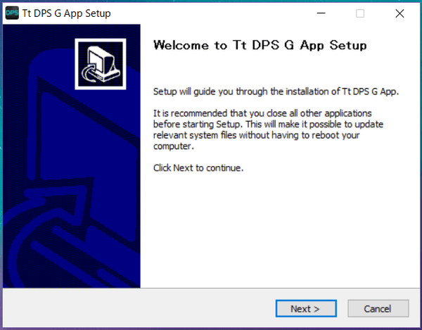 Thermaltake DPS G APP_1