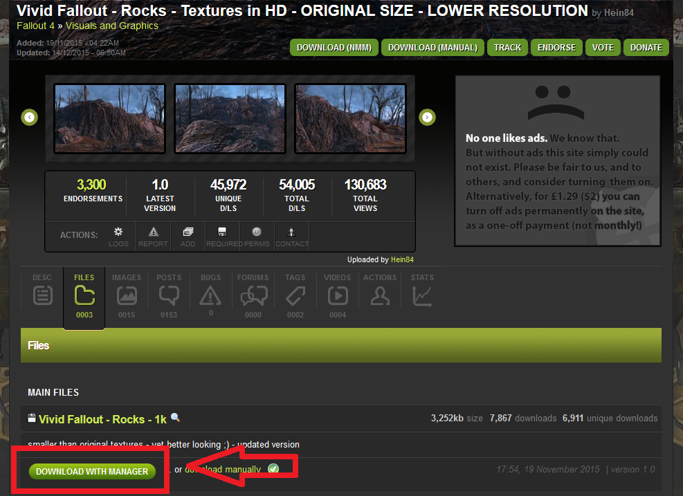 Fallout 4 Pc版 日本語版にmodの導入 Nexus Mod Managerの使い方 自作とゲームと趣味の日々