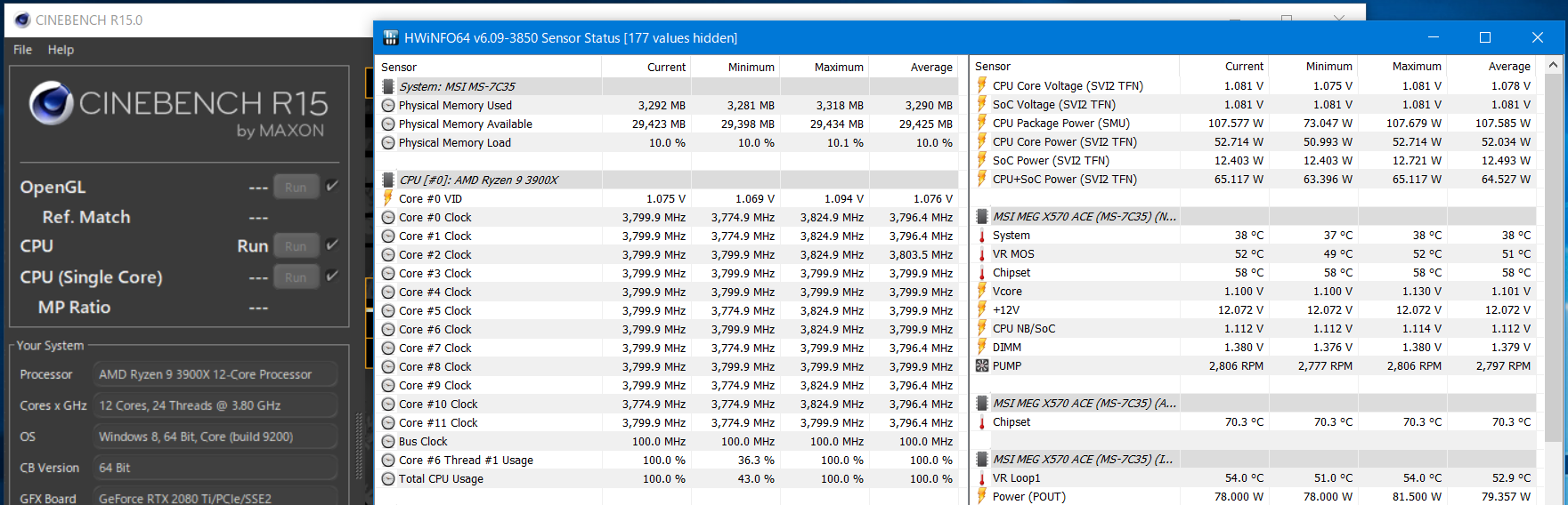 AMD Ryzen 9 3900X_Core-Clock_Boost_Multi_PPT105W