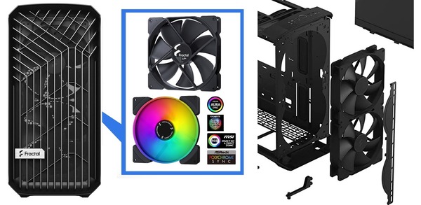 Fractal Design Torrent Compact_front-180mm-fan
