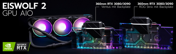 Alphacool Eiswolf 2 AIO_for_ASUS ROG STRIX and MSI VENTUS