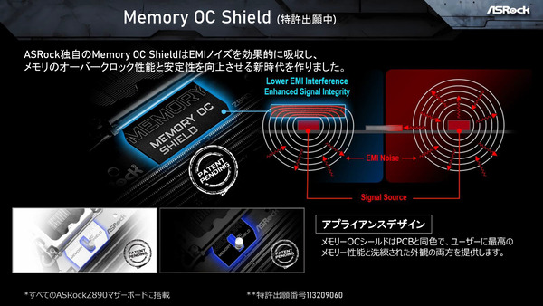 ASRock Memory OC Shield