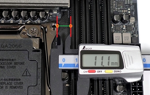 RAM-Space_Intel LGA2066_ASRock X299 Taichi CLX