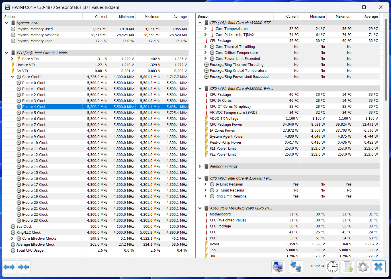 Intel Core i9 13900K_Boost-Clock_Single