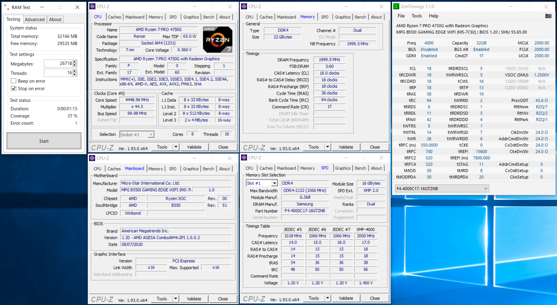 G.Skill Trident Z Neo F4-4000C17D-32GTZNB_B550_test_failed