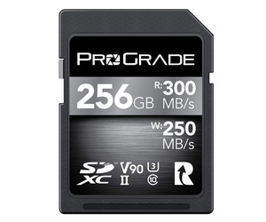 ProGrade Digital SDXC UHS-II COBALT 300R 256GB