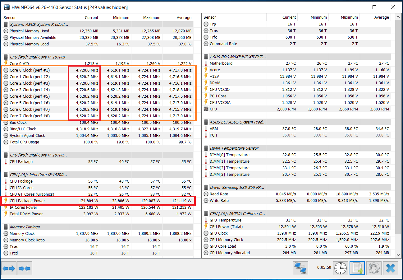 Intel Core i7 10700K_Boost-Clock_multi_PL1