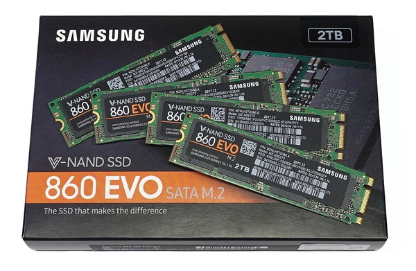 「Samsung SSD 860 EVO M.2 2TB」をレビュー