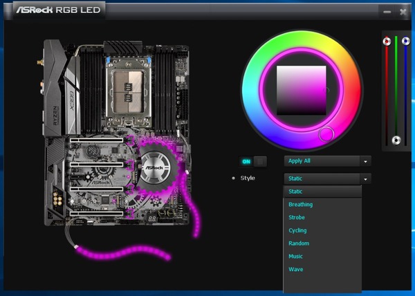 ASRock X399 Taichi_LED