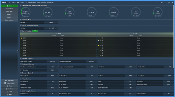 AMD Ryzen 9 7950X_Ryzen Master