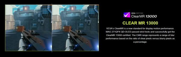 MSI MAG 271QPX QD-OLED_VESA-CrearMR