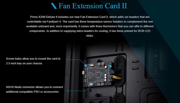ASUS PRIME X299-DELUXE II_Fan ex