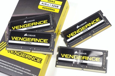 Corsair Vengeance SODIMM CMSX32GX4M4X4000C19