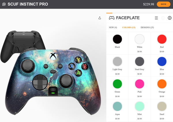 SCUF Instinct Pro_Customize