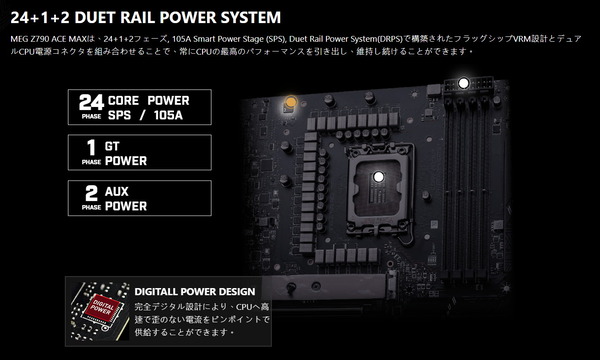 MSI MEG Z790 ACE MAX_VRM