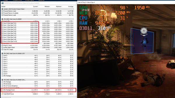 Intel Core i9 10900K_Game-Clock