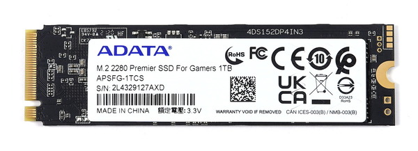 ADATA Premier SSD For Gamers 1TB (1)