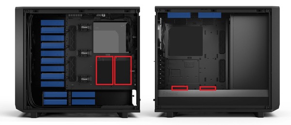 Fractal Design Meshify 2_strage-layout