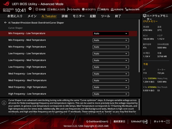 ASUS ROG STRIX X870-I GAMING WIFI_BIOS_OC_15