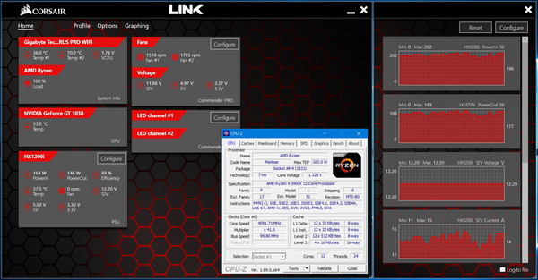 GIGABYTE X570 I AORUS PRO WIFI_OC Test_power