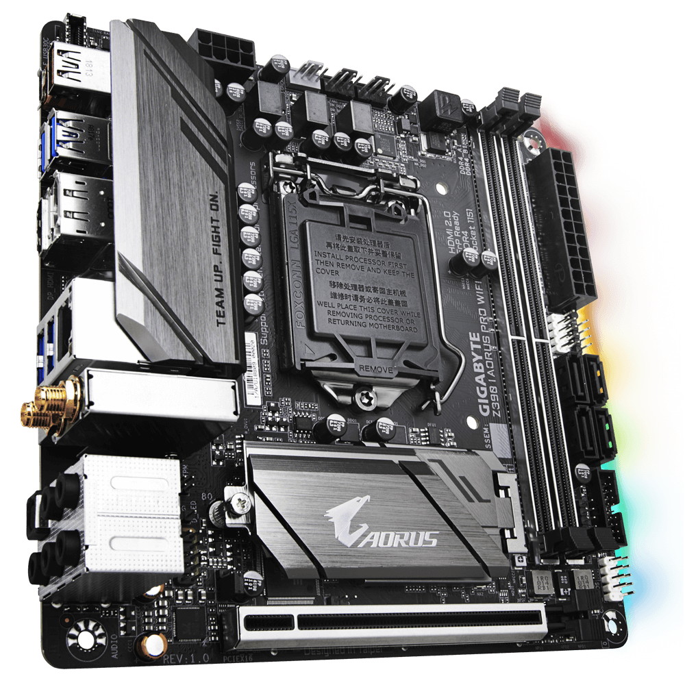 GIGABYTEからMini-ITXサイズZ390マザーボード「GIGABYTE Z390 I AORUS PRO WIFI」が発売｜自作と
