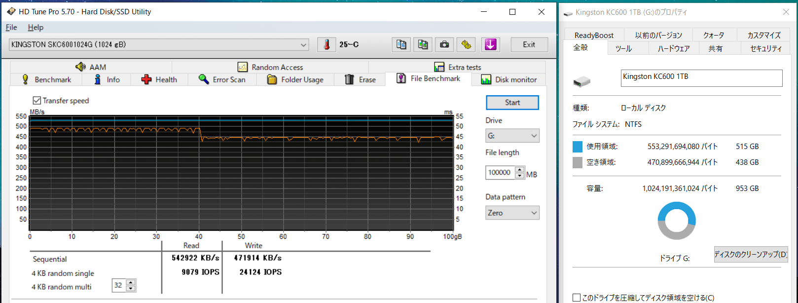 Kingston KC 600 1TB_HDT_500GB-Fill