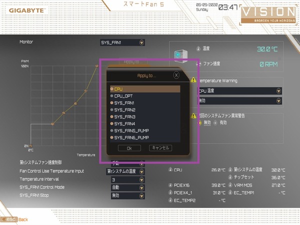 GIGABYTE B550 VISION D_BIOS_Fan_7