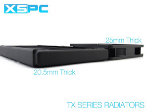 XSPC TX Series Ultra Thin Radiators (2)
